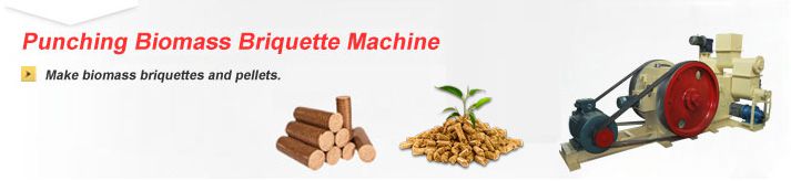 punching briquette machine making biofuel briquettes