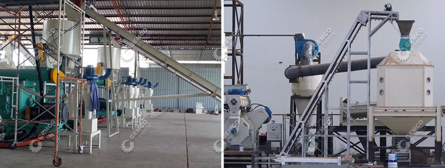 wood pellet production line in india