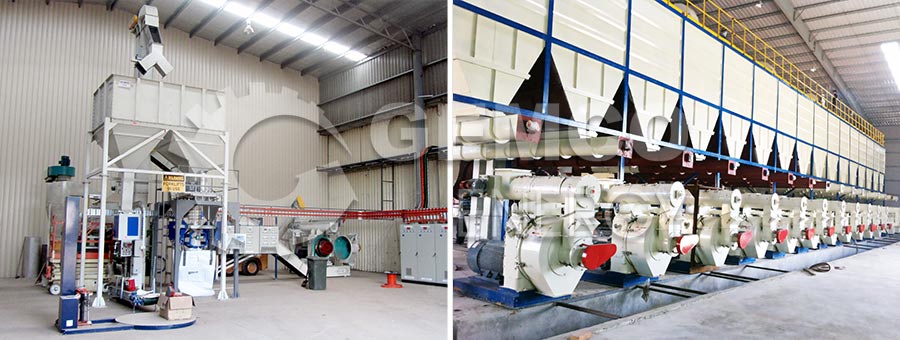 biomass pellet manufacturing line for sale