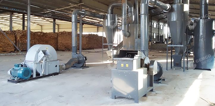 Crushing Machine Briquettes Production Plant