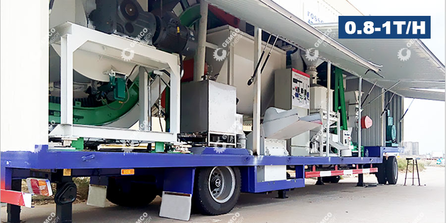 movable feed pellet plant price cost