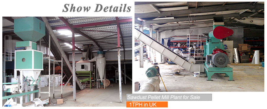 complete wood pellet production line cost