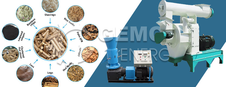 Factory price small Biomass Pellet Making Machine for sale, lead supplier